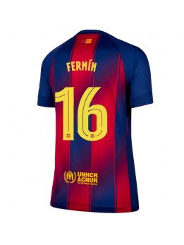 Barcelona Fermin Lopez #16 Zenski Domaci Dres 2025-26 Kratak Rukavima Barcelona Fermin Lopez #16 Zenski Domaci Dres 2025-26 Kratak Rukavima